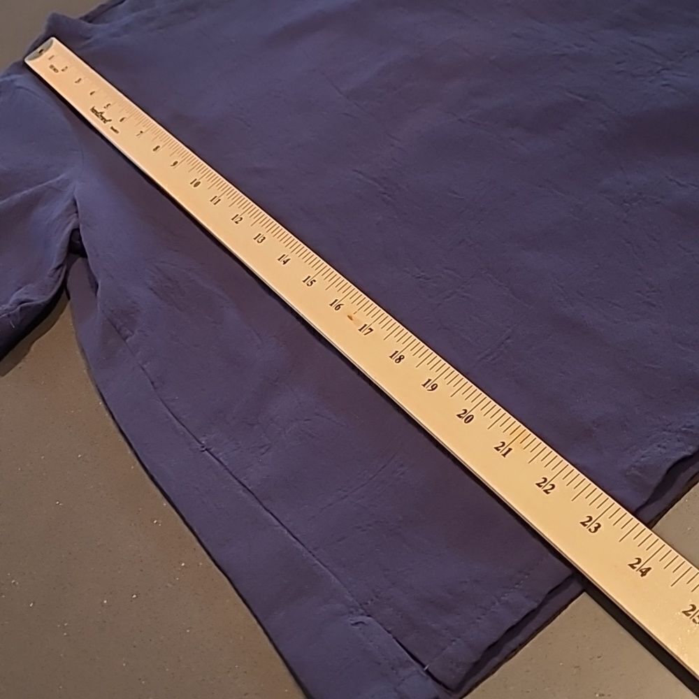 Navy blue linin top - Picture 4 of 5